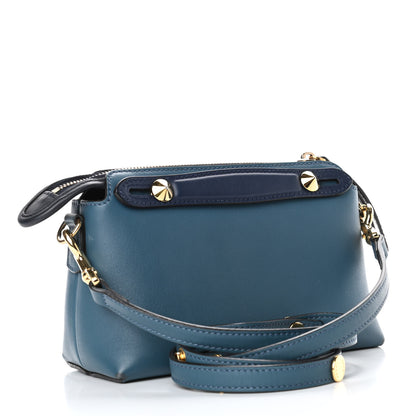 Fendi Vitello Dolce 4 Color Mini By The Way Boston Bag Balena Grigio Perla Multicolor 2 of 8