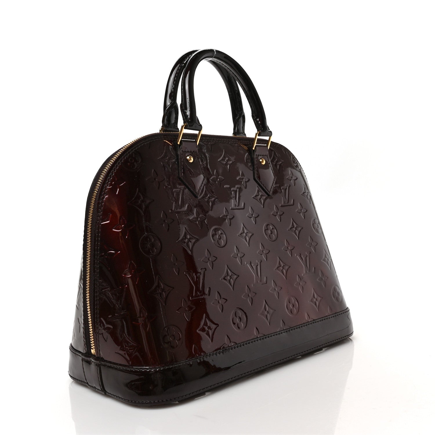 Louis Vuitton Vernis Alma PM Amarante 3 of 8