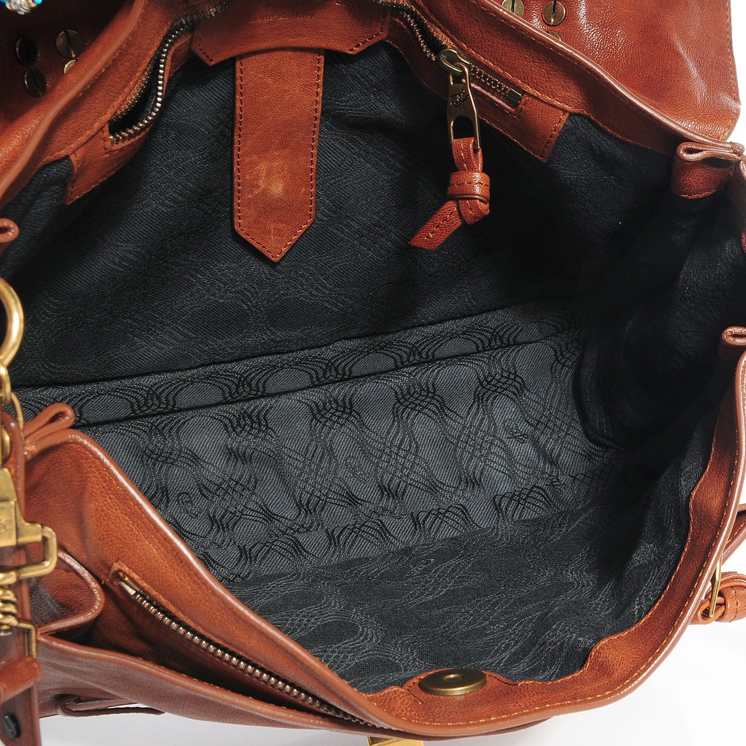 Proenza Schouler Lambskin PS1 Medium Satchel Saddle 8 of 11