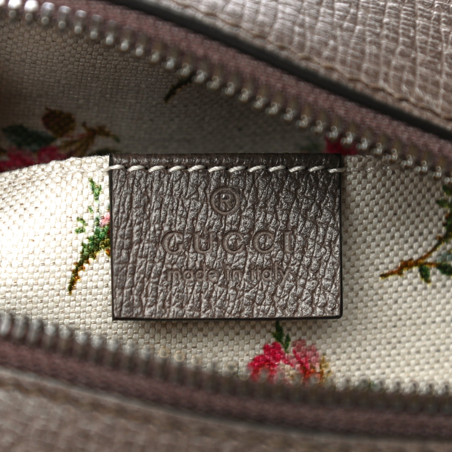 Gucci GG Supreme Monogram Web Neo Vintage Shoulder Bag Beige New Acero Crop 6 of 12