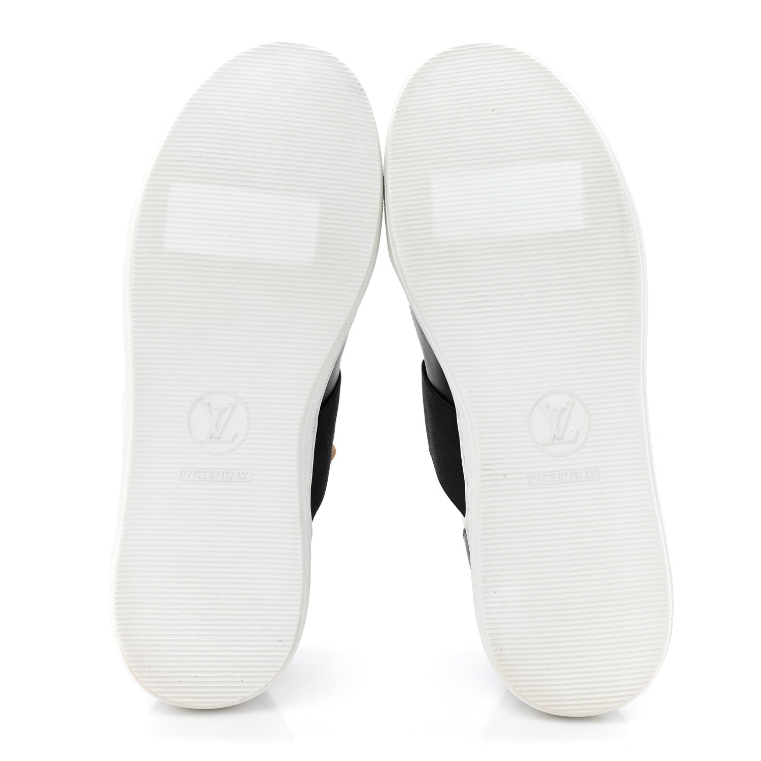 Louis Vuitton Monogram Calfskin Lous Sneakers 37 Black 6 of 9