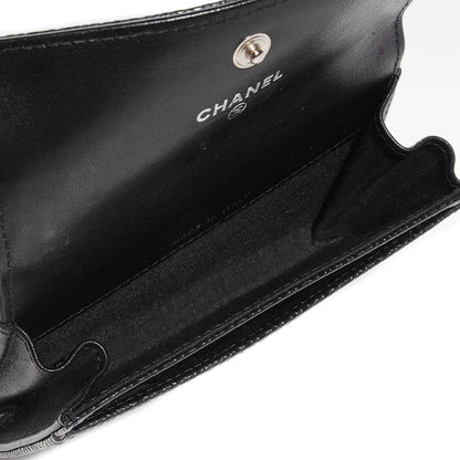 Chanel Caviar Timeless CC Flap Card Holder Black 5 of 8