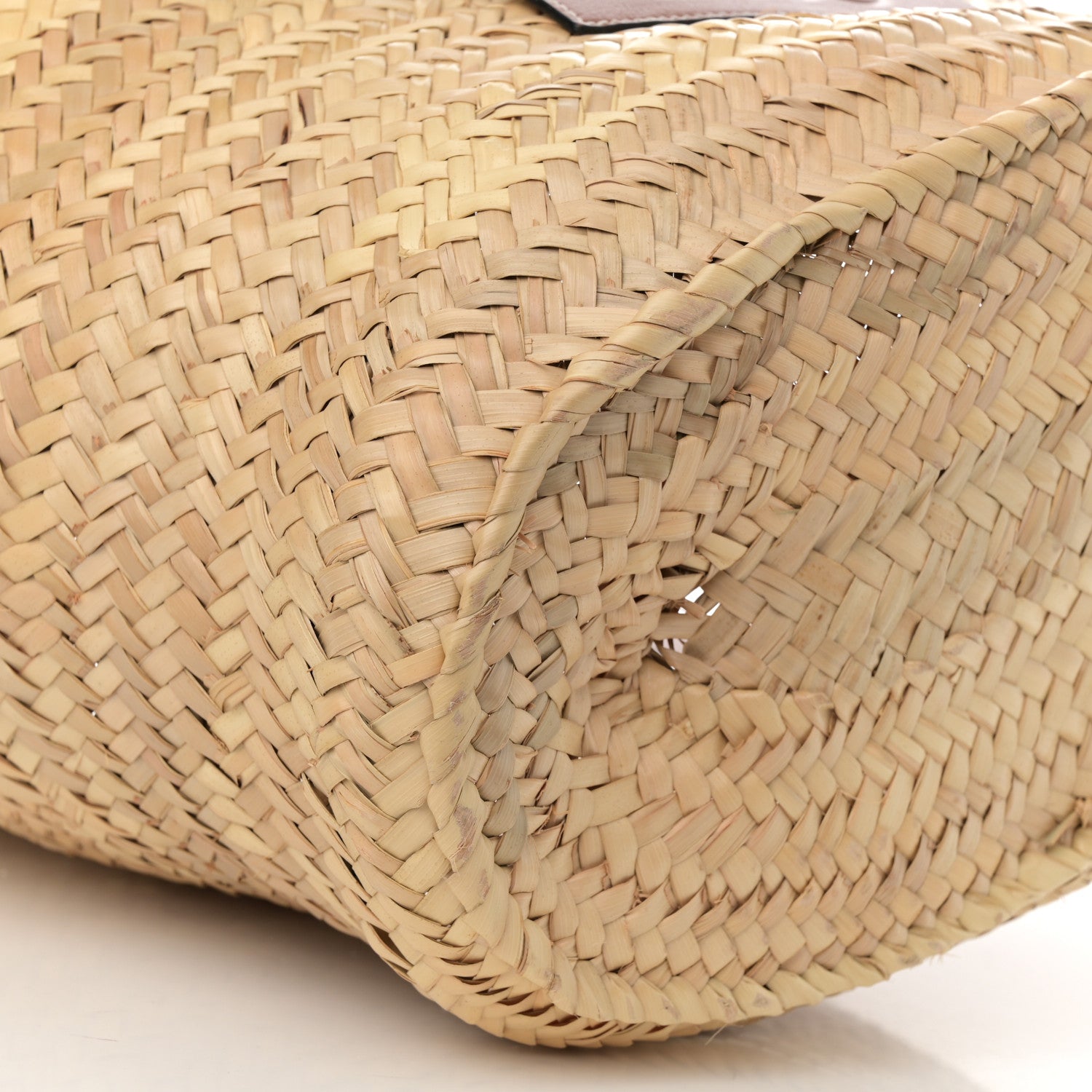 Loewe Raffia Basket Tote Bag Natural Tan 9 of 15