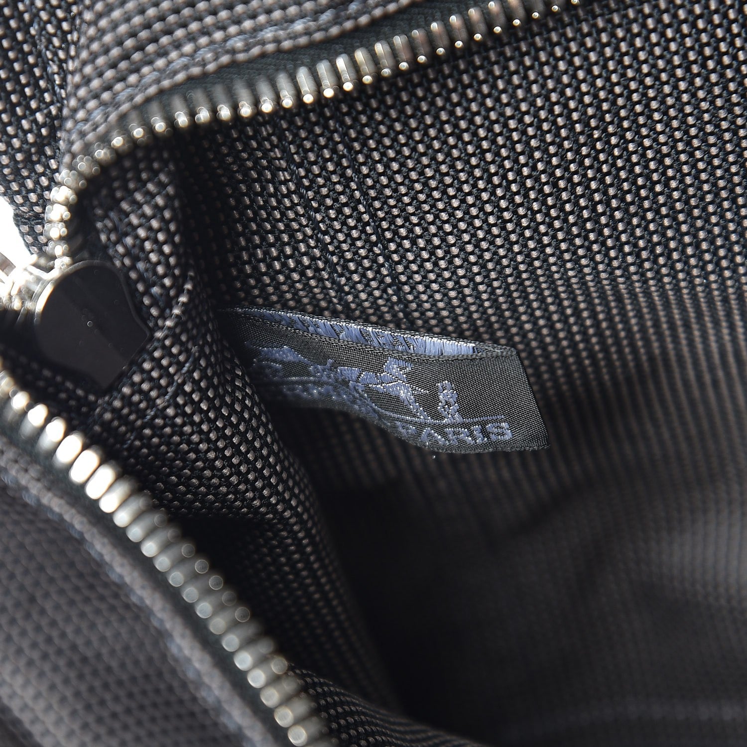 Hermes Canvas Herline PM Tote Grey 6 of 6