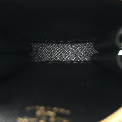 Louis Vuitton Nylon Monogram Strap with Coin Purse Black Black 3 of 5