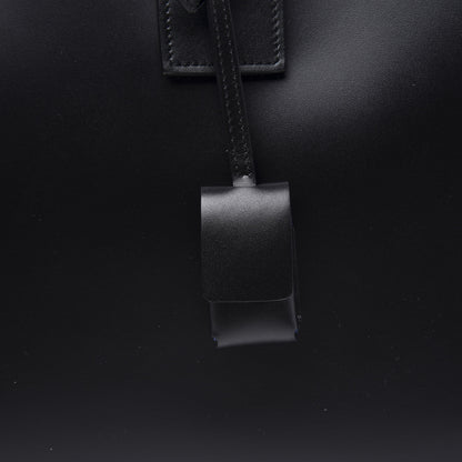 Saint Laurent Calfskin Small Sac De Jour Black Blue Majorelle 11 of 12