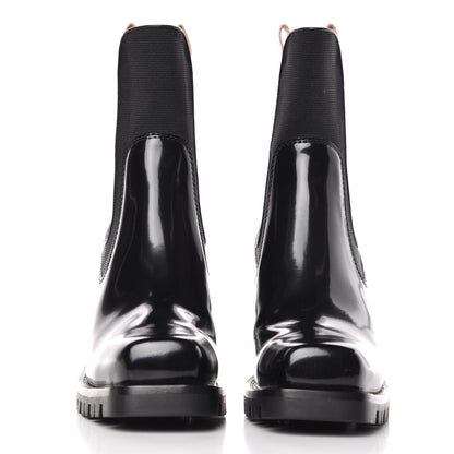Louis Vuitton Patent Monogram Limitless Ankle Boots 42 Black 2 of 8