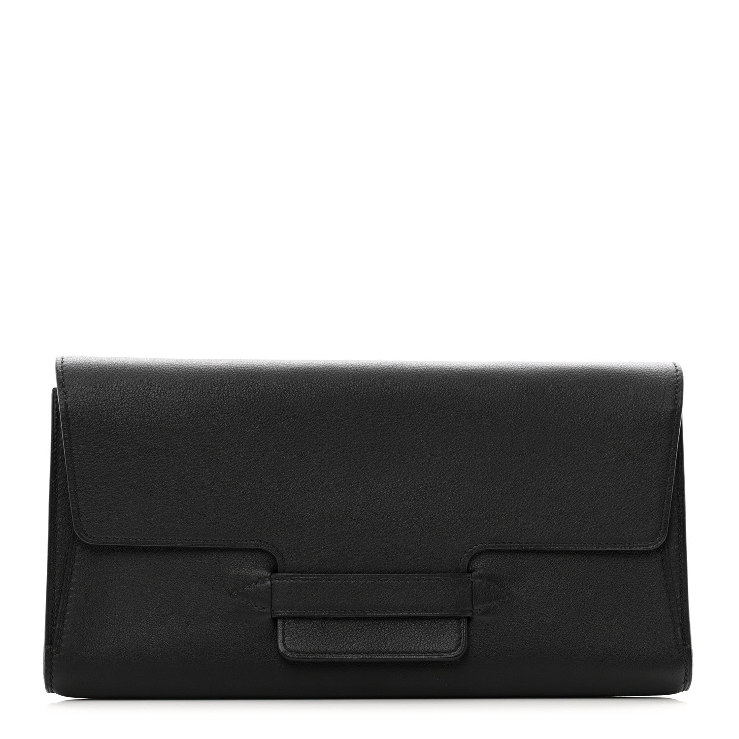 Hermes Evergrain Spiraket Travel Wallet Black 1 of 8