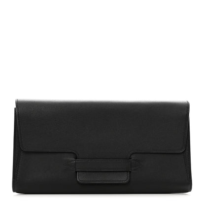 Hermes Evergrain Spiraket Travel Wallet Black 1 of 8