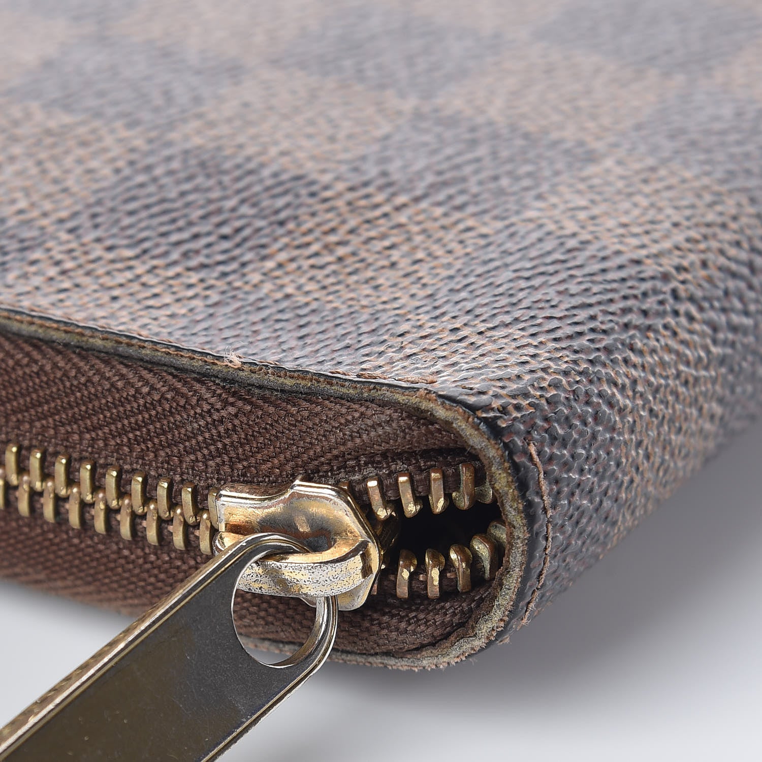 Louis Vuitton Damier Ebene Zippy Organizer Wallet 5 of 9