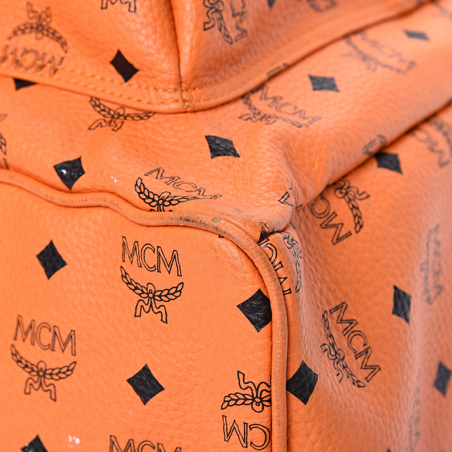 Visetos Side Stud Large Stark Backpack Orange