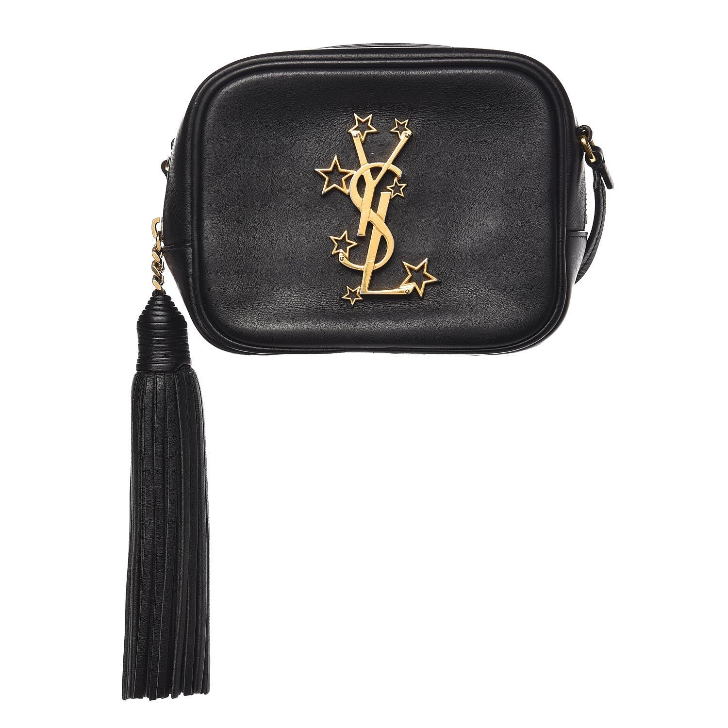 Saint Laurent Nappa Star Monogram Blogger Bag Black 1 of 7