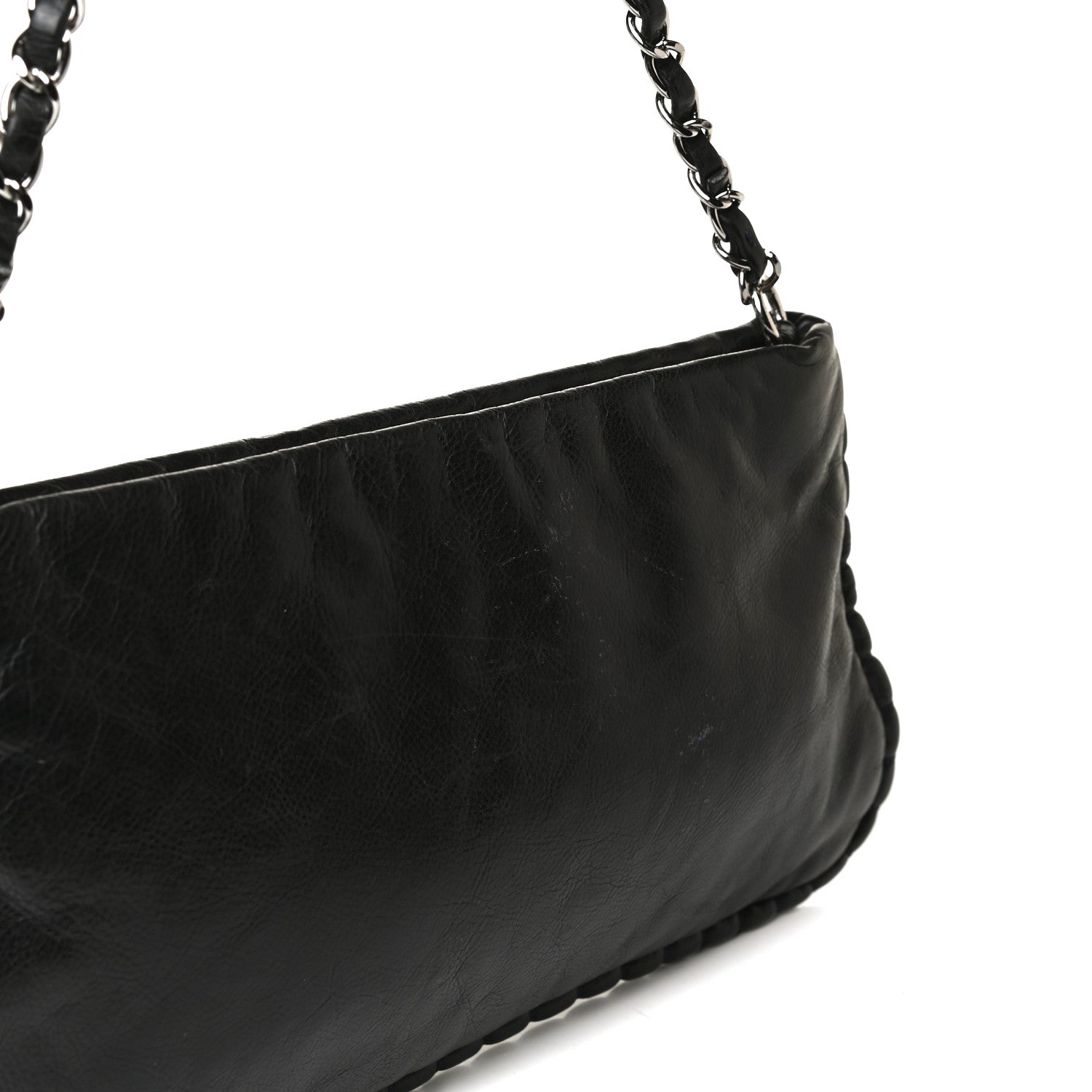 Chanel Calfskin On the Bund Pochette Black 14 of 18