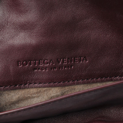 Bottega Veneta Nappa Intrecciato Mini Chain Messenger Dark Barolo 7 of 7