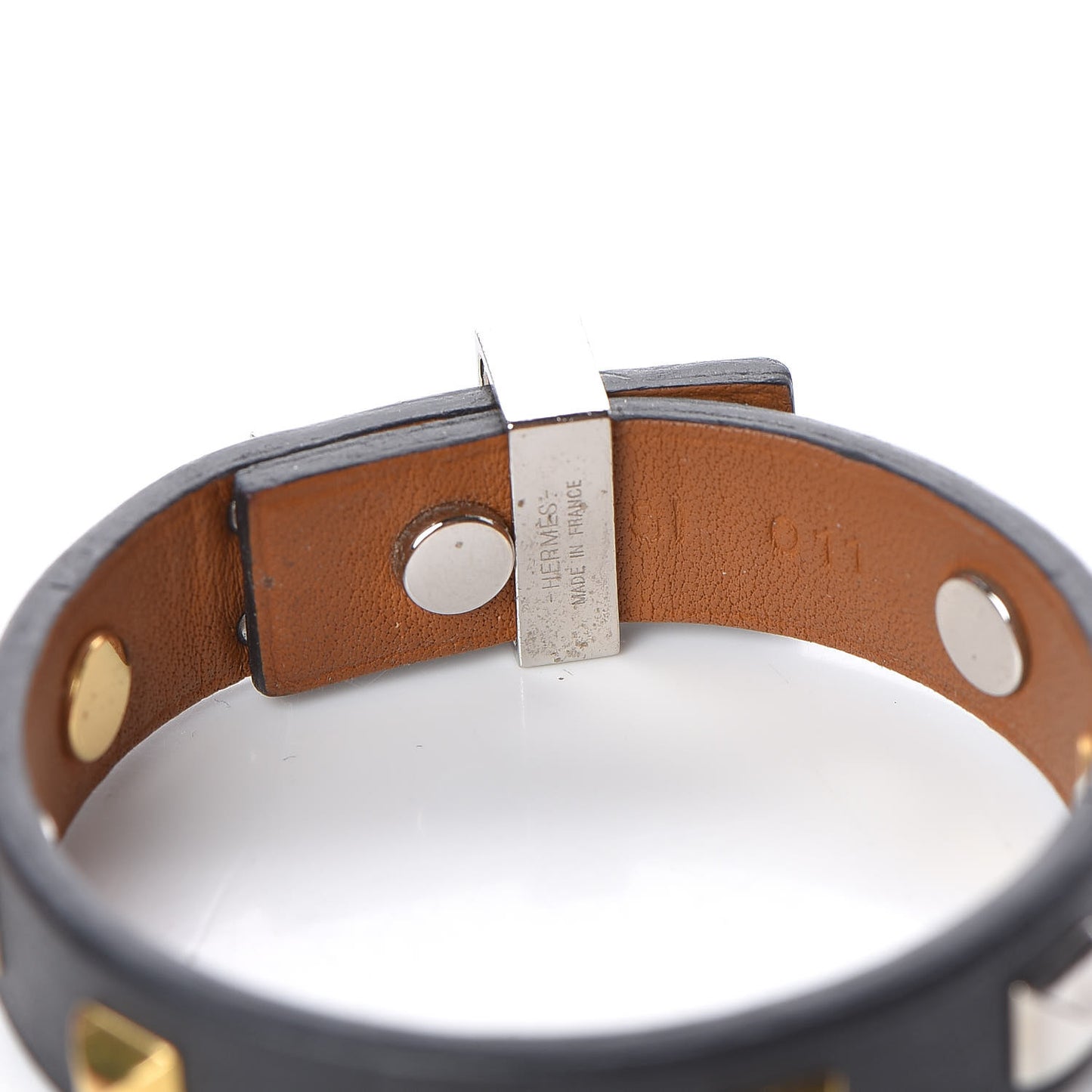 Swift Mini Dog Square Studded Bracelet T1 Black
