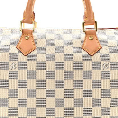 Louis Vuitton Damier Azur Speedy 30 8 of 10
