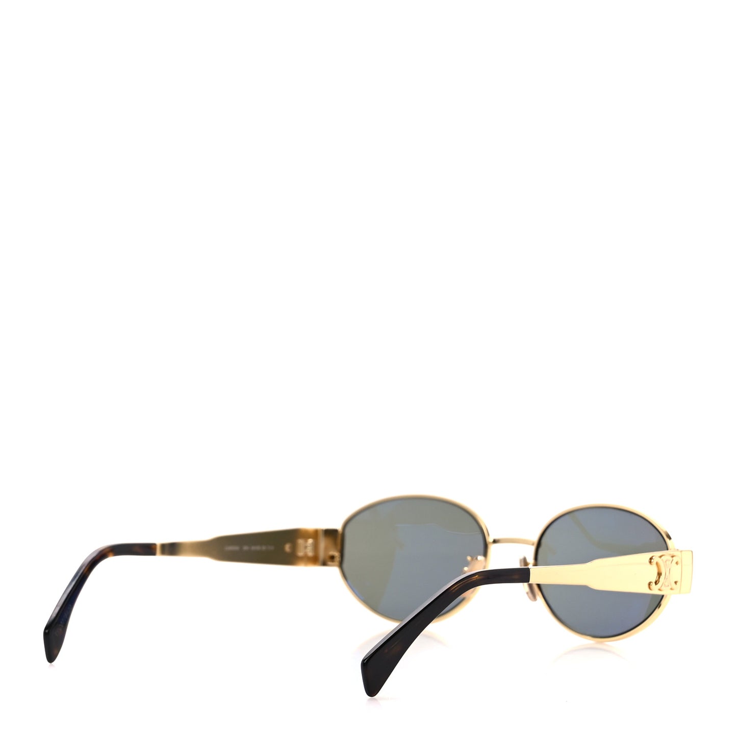 Metal Triomphe 01 Sunglasses CL40235U Gold Green