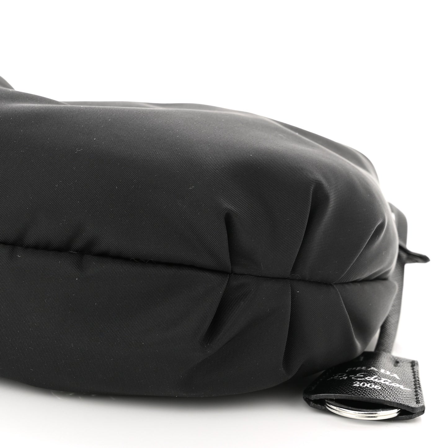 Tessuto Nylon Saffiano Re-Edition 2006 Shoulder Bag Black