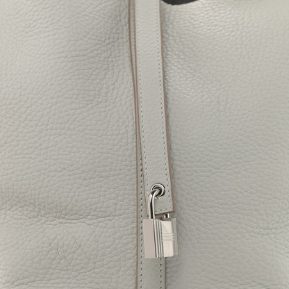 Hermes Taurillon Clemence Picotin Lock 22 MM Gris Perle 8 of 12