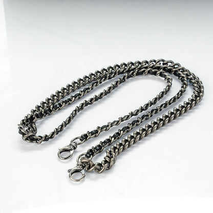 Chanel Shiny Goatskin Quilted Small Double Carry Waist Chain Flap Black 9 of 9