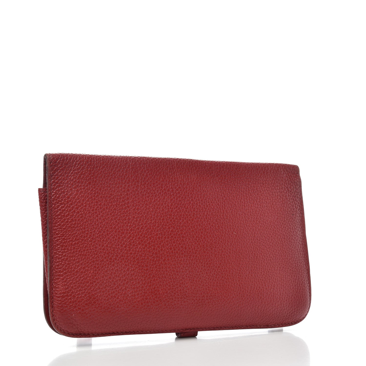 Hermes Togo Dogon Duo Wallet Rouge Garance 4 of 7