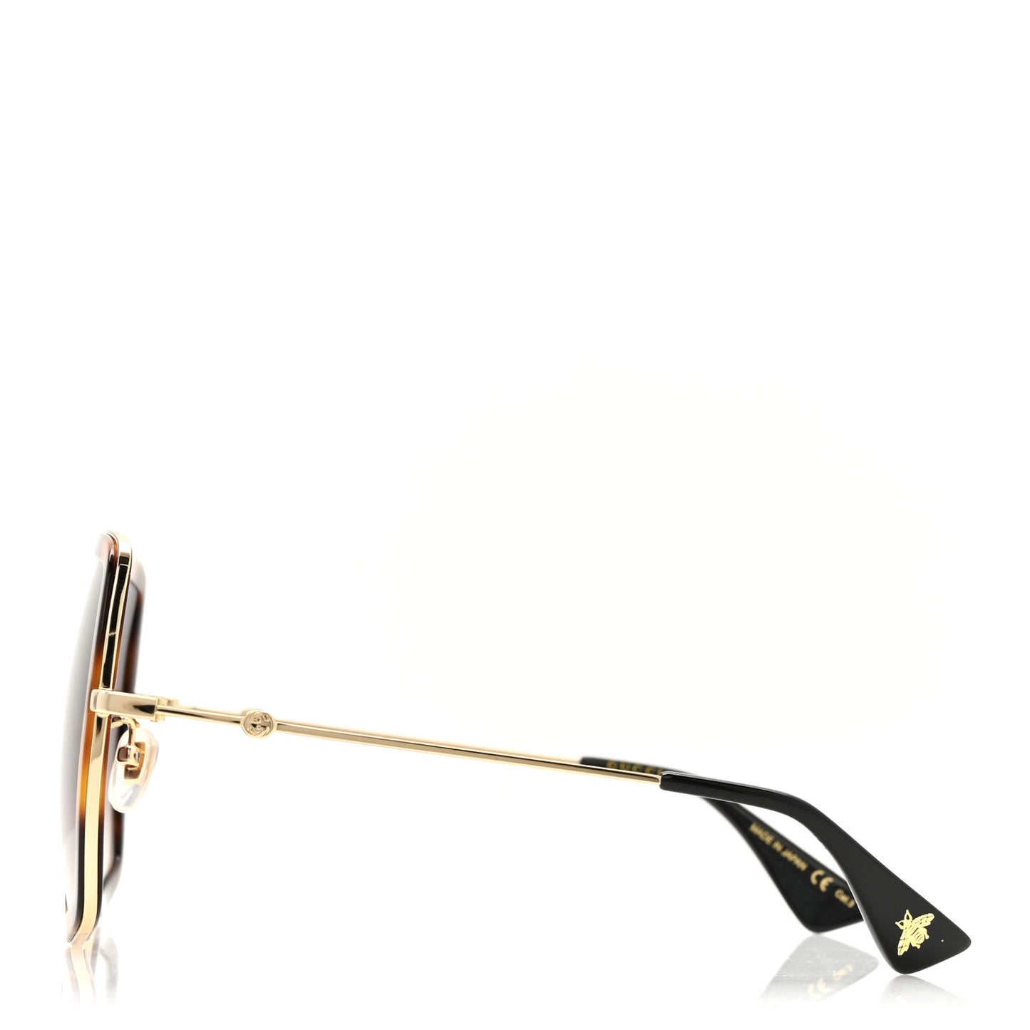 Acetate Oversize Square Frame GG0106S Sunglasses Tortoise