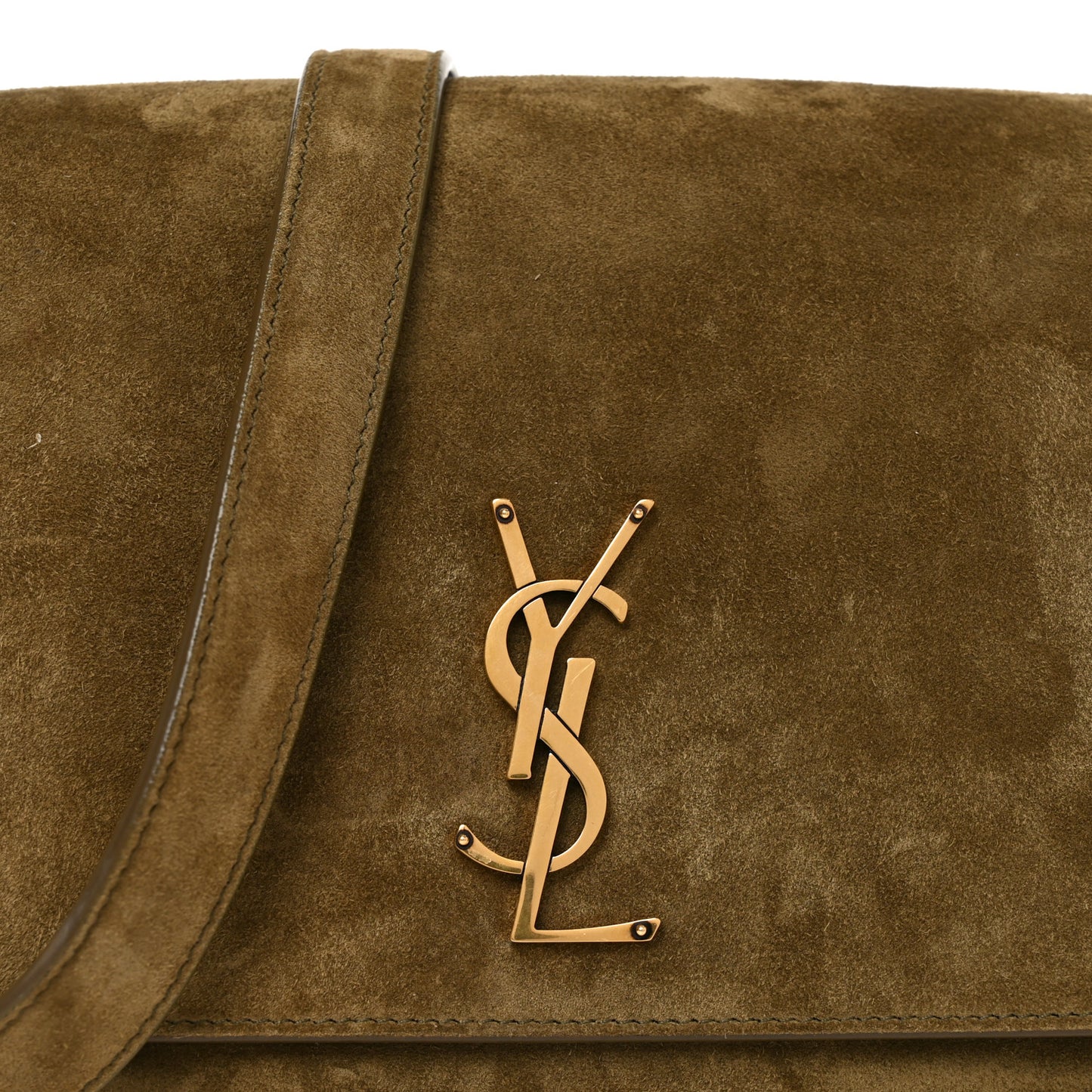 Suede Besace Niki Satchel New Barley