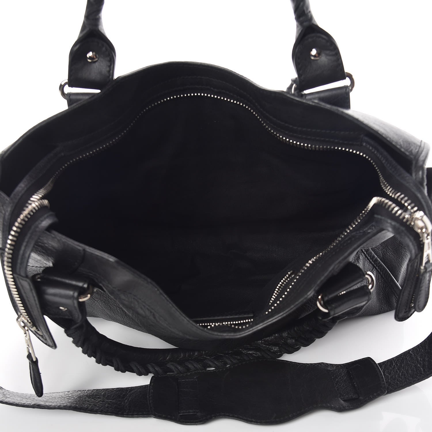 Balenciaga Agneau Giant 21 Silver Hardware City Black 6 of 14