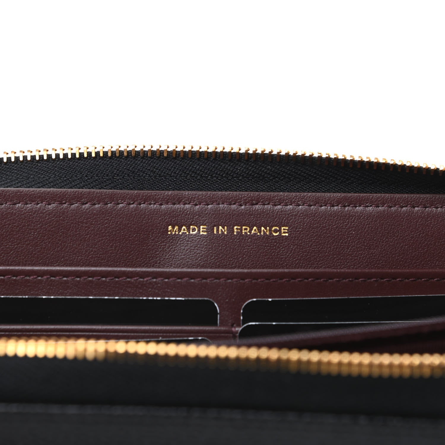 Chanel Caviar Quilted Large Gusset Zip Around Wallet Black 8 of 11