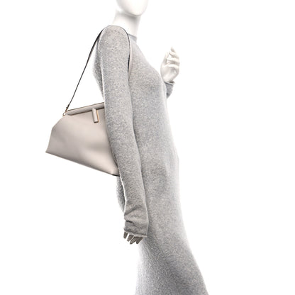 Fendi Shiny Nappa Medium Fendi First  Ghiaia 2 of 10
