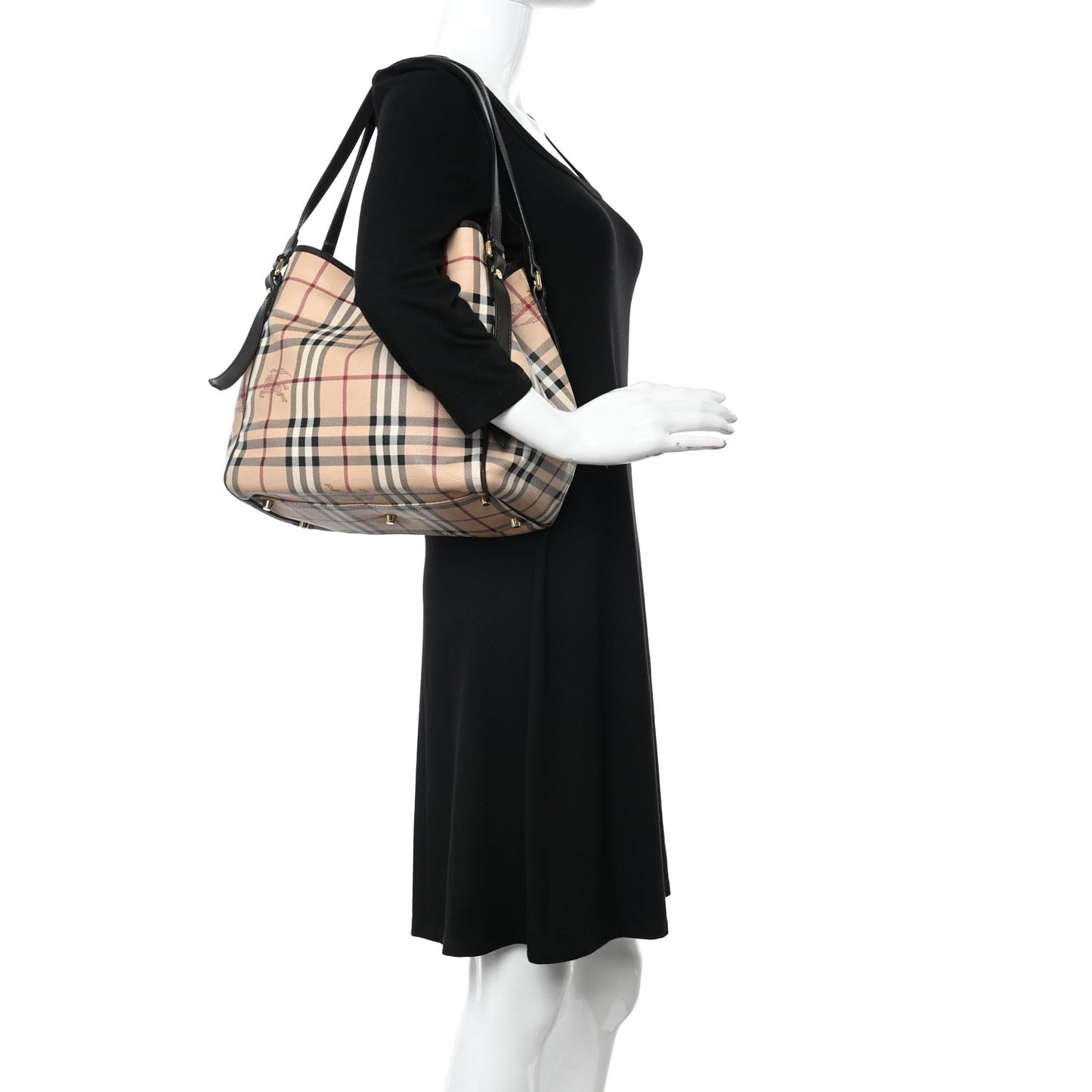 Haymarket Check Small Canterbury Tote Brown