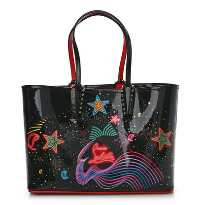 Christian Louboutin Patent Calfskin Small Starlight Cabata Tote Multicolor 1 of 9