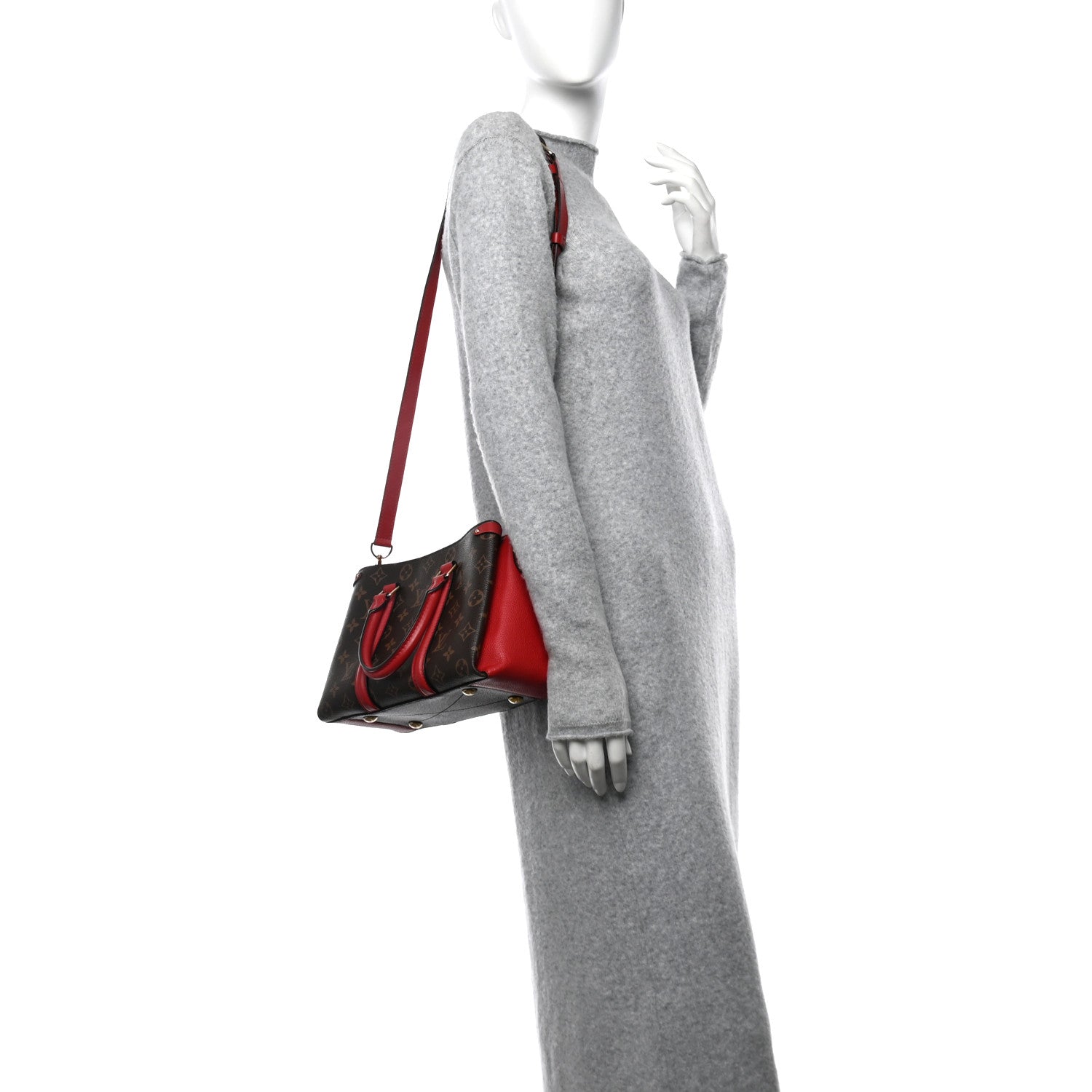 Louis Vuitton Monogram Soufflot BB Cherry 2 of 10
