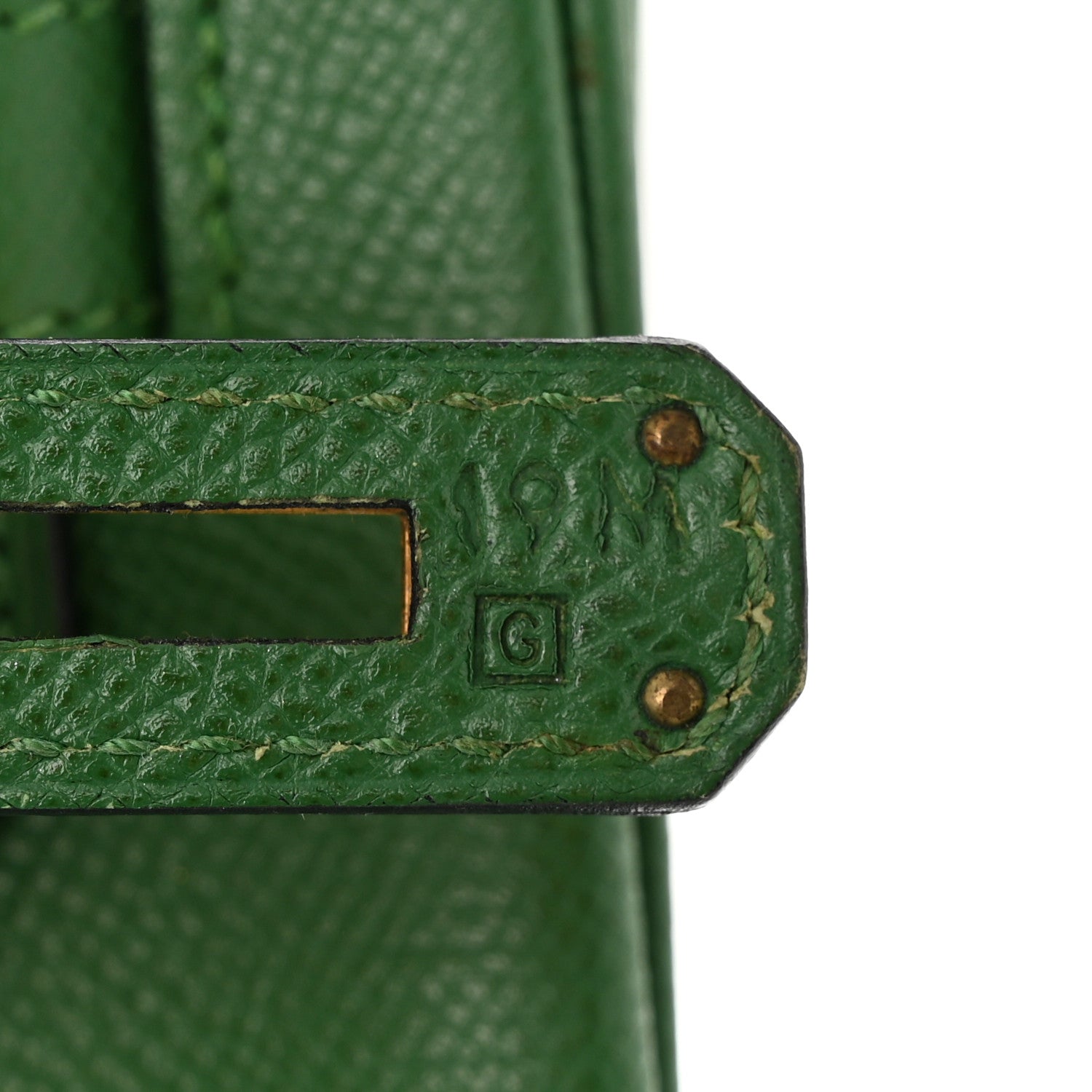 Hermes Epsom Birkin 40 Vert Bengale 7 of 18