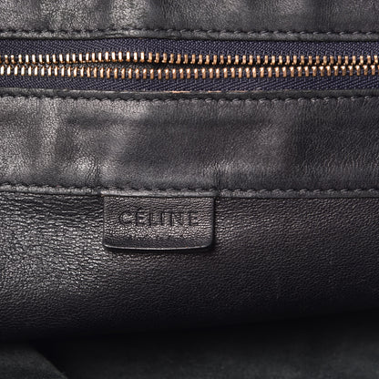 Celine Grained Calfskin Horizontal Cabas Black 7 of 18
