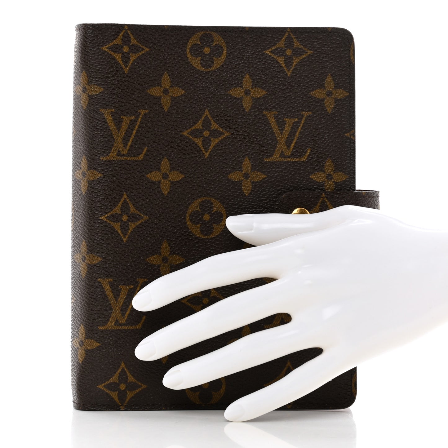 Monogram Medium Ring Agenda Cover