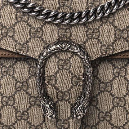 Gucci GG Supreme Monogram Small Dionysus Shoulder Bag Taupe 11 of 11