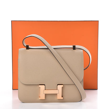Hermes Epsom Constance Verso 24 Trench Naturel 24 of 24