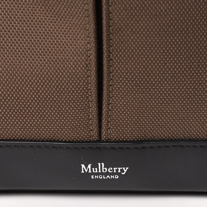 Mulberry Nylon Calfskin Reston Backpack Dark Green Black 10 of 10