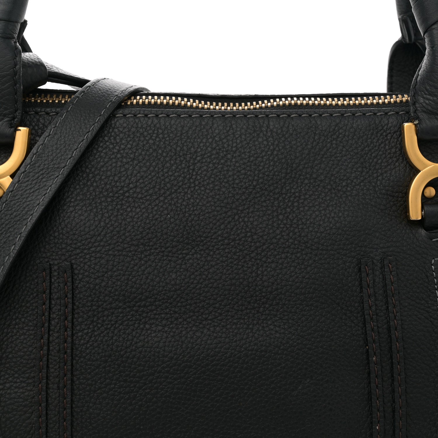 Chloe Calfskin Medium Marcie Satchel Black 8 of 12