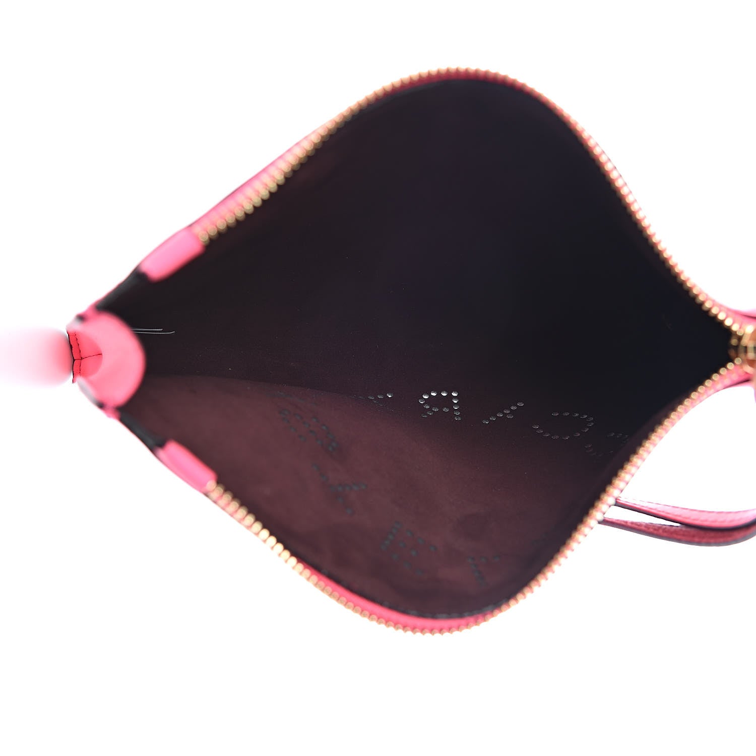 Stella McCartney Alter Nappa Logo Pouch Fluorescent Pink 5 of 10