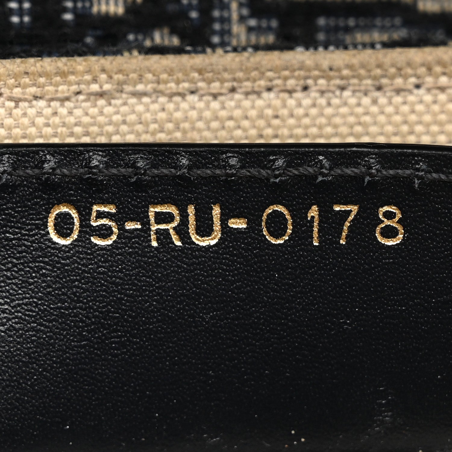Christian Dior Oblique Saddle Bag Blue 7 of 13