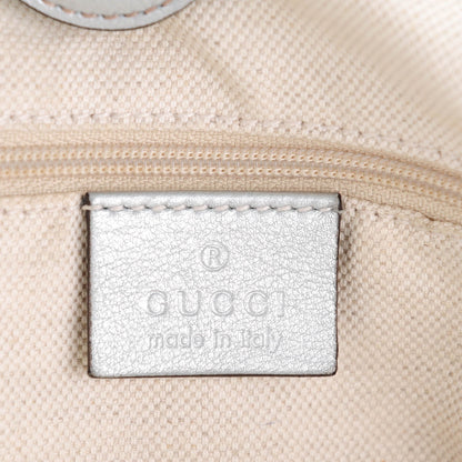 Gucci Guccissima Large Sukey Tote Silver 6 of 7