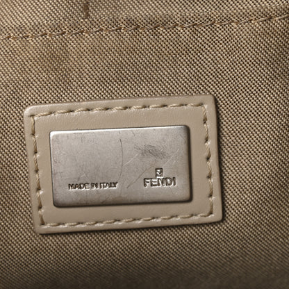 Fendi Zucchino Cuoio Pochette Beige Tortora Pietra 6 of 12