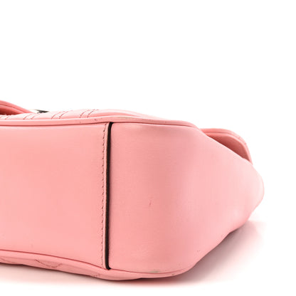 Gucci Calfskin Matelasse Small GG Marmont Shoulder Bag Wild Rose 10 of 10