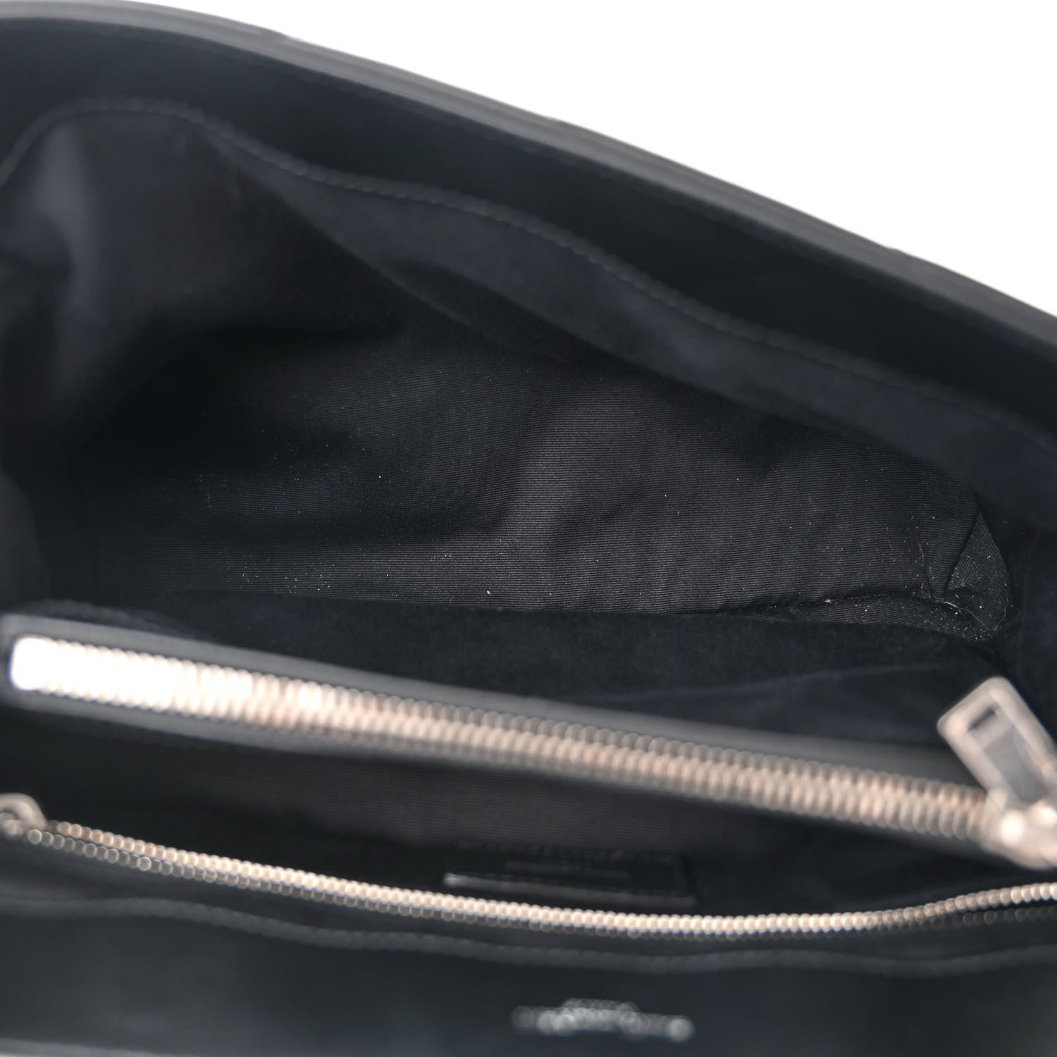 Saint Laurent Calfskin Y Quilted Monogram Medium Loulou Chain Satchel Black 5 of 10