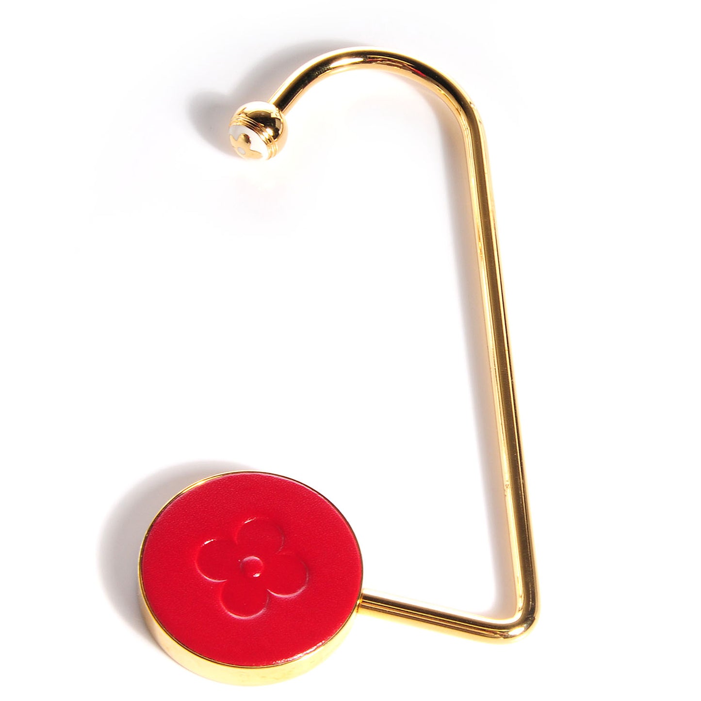 Purse Hook Red Gold