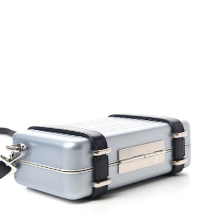 Christian Dior X RIMOWA Aluminum Personal Clutch On Strap Bleu 4 of 11