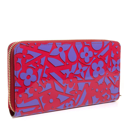 Louis Vuitton Patent Sweet Monogram Zippy Wallet Rose Indien 3 of 8