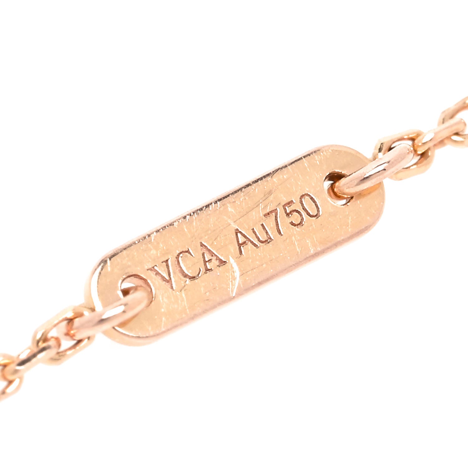 Van Cleef & Arpels 18K Rose Gold Sweet Alhambra Bracelet 6 of 7